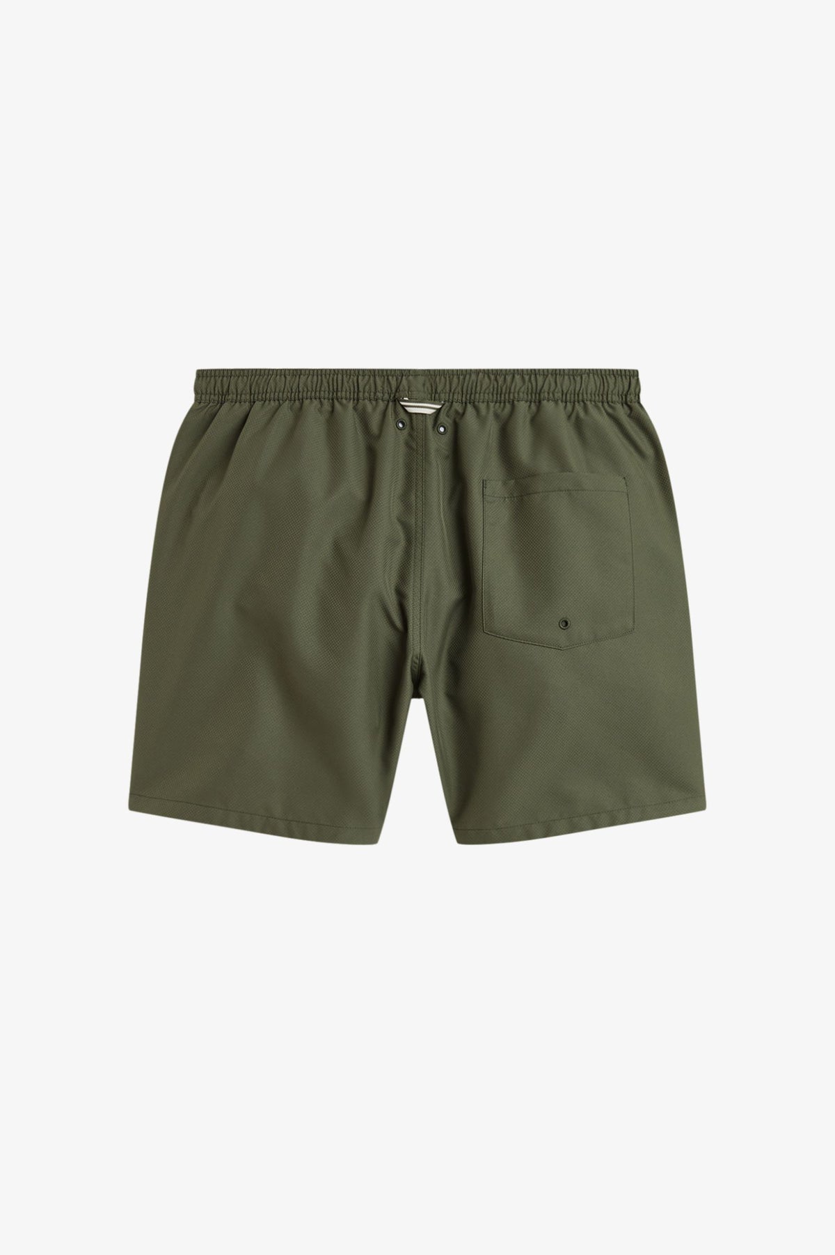 Textured Swim Shorts - Forest Green