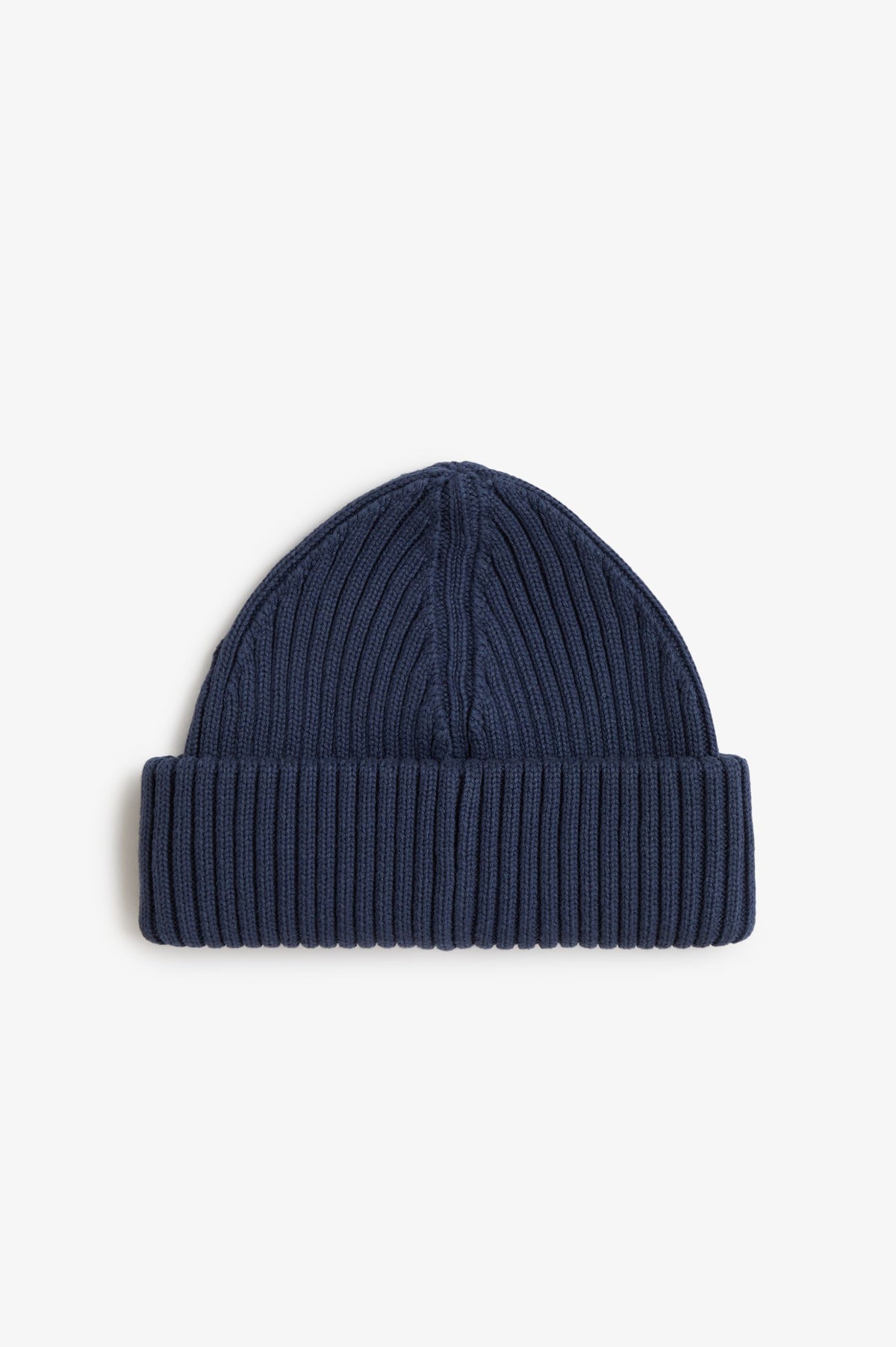 Utility Rib Cotton Beanie - Dark Airforce