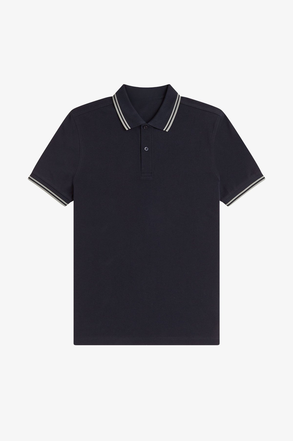 Contrast Collar Polo Shirt A100 - Navy / Seagrass / Seagrass