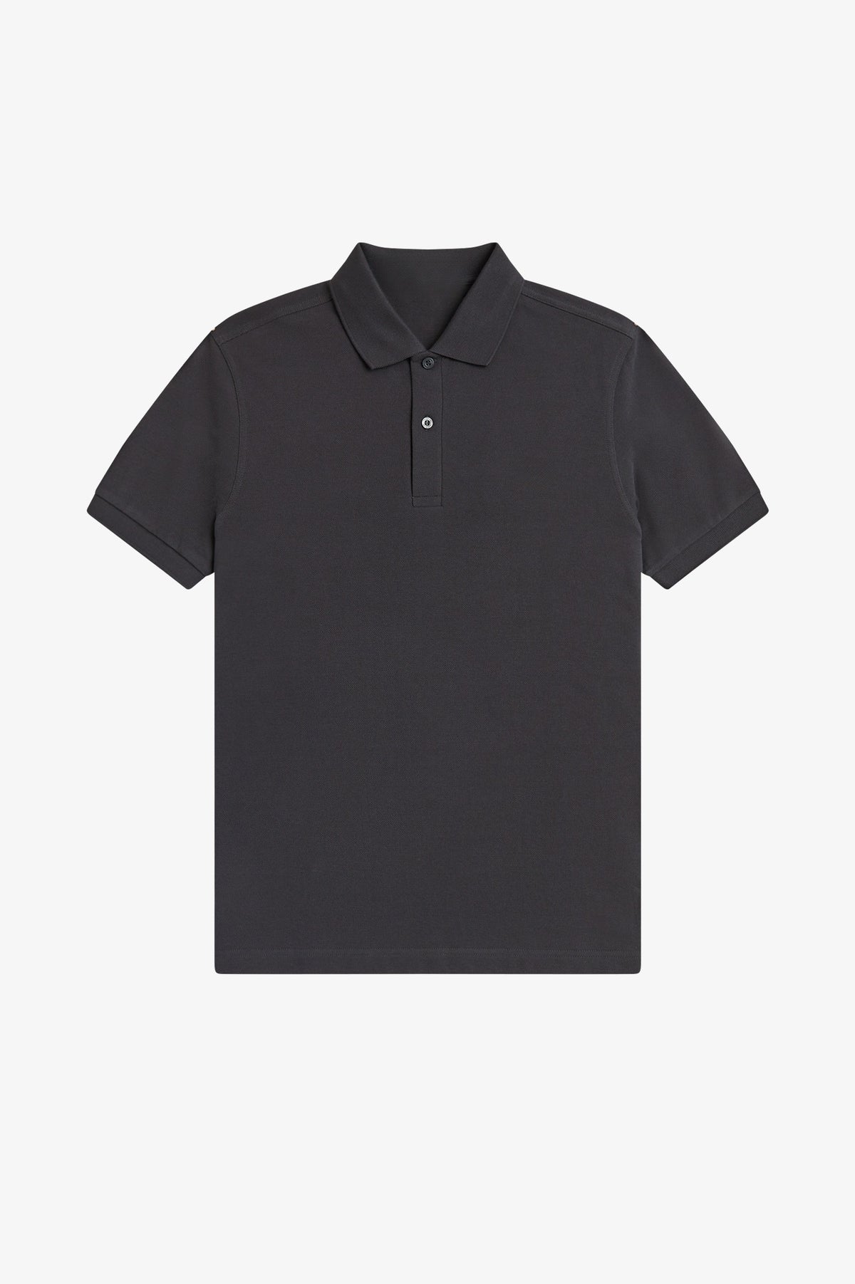 Contrast Trim Polo Shirt C100 - Anchor Grey / Light Ice