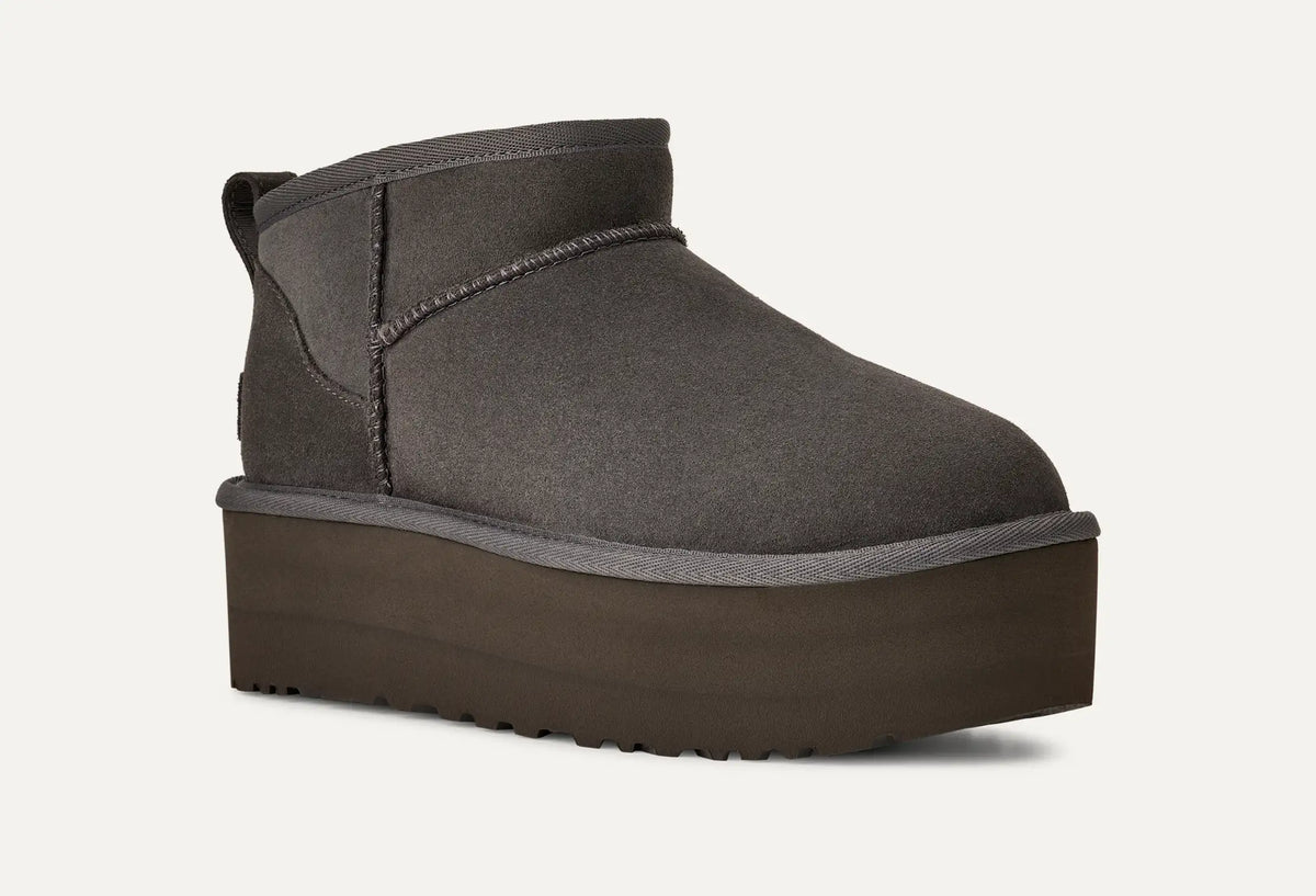 Women's Classic Ultra Mini Platform - Charcoal