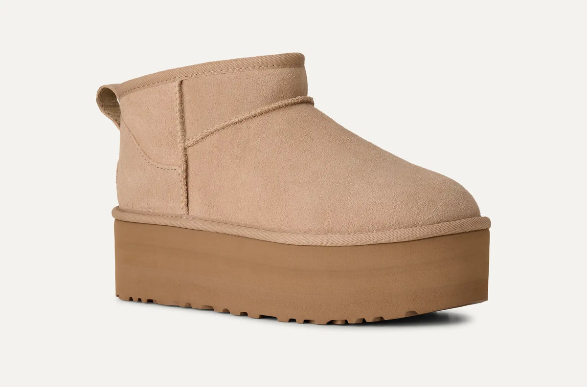 Women's Classic Ultra Mini Platform - Sand