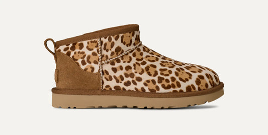 Women's Classic Ultra Mini Plains - Felicity Leopard Jasmine