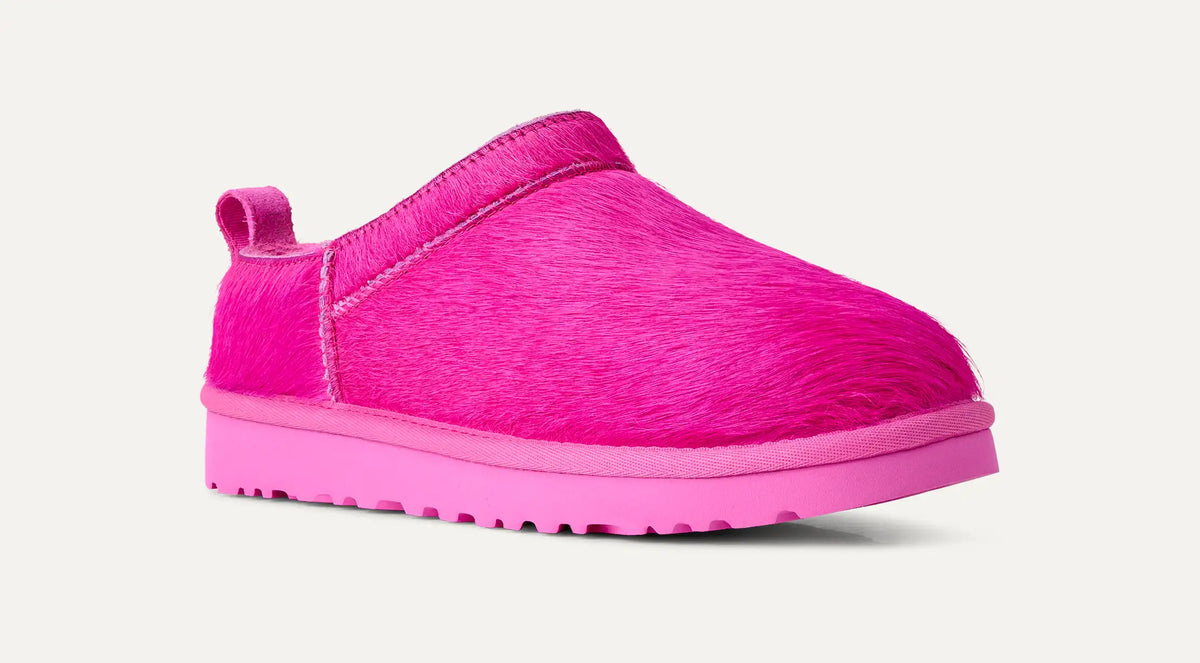 Women's Classic Micro Calf Hair - Bright Fuchsia