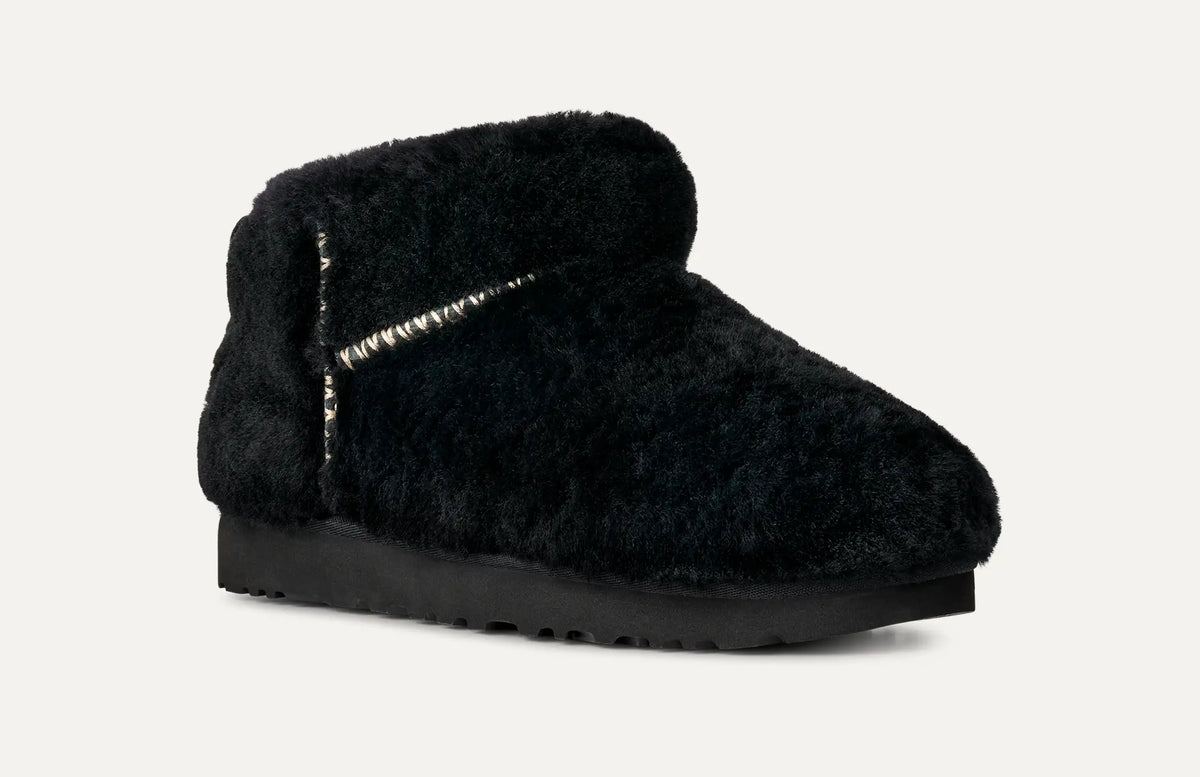 Women's Classic Ultra Mini Fluffed - Black