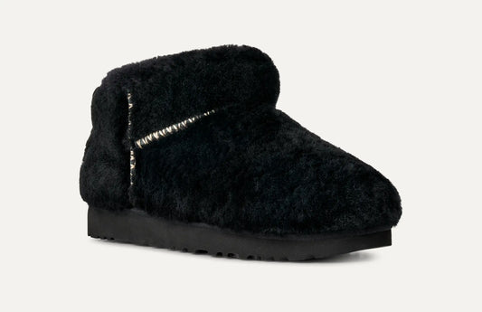 Women's Classic Ultra Mini Fluffed - Black