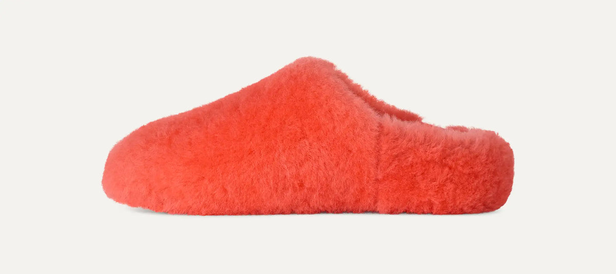 Women's Elea Fluffed Slip-On - Orange Gerbera