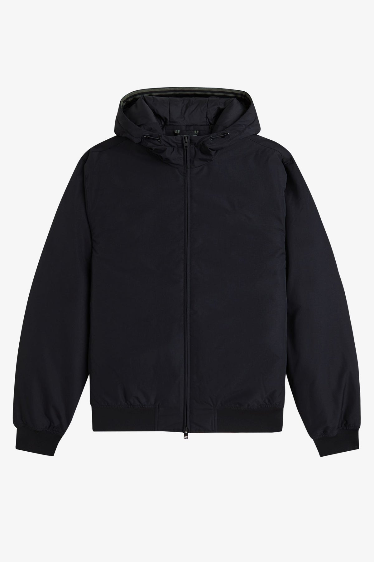 Padded Hooded Jacket - Black