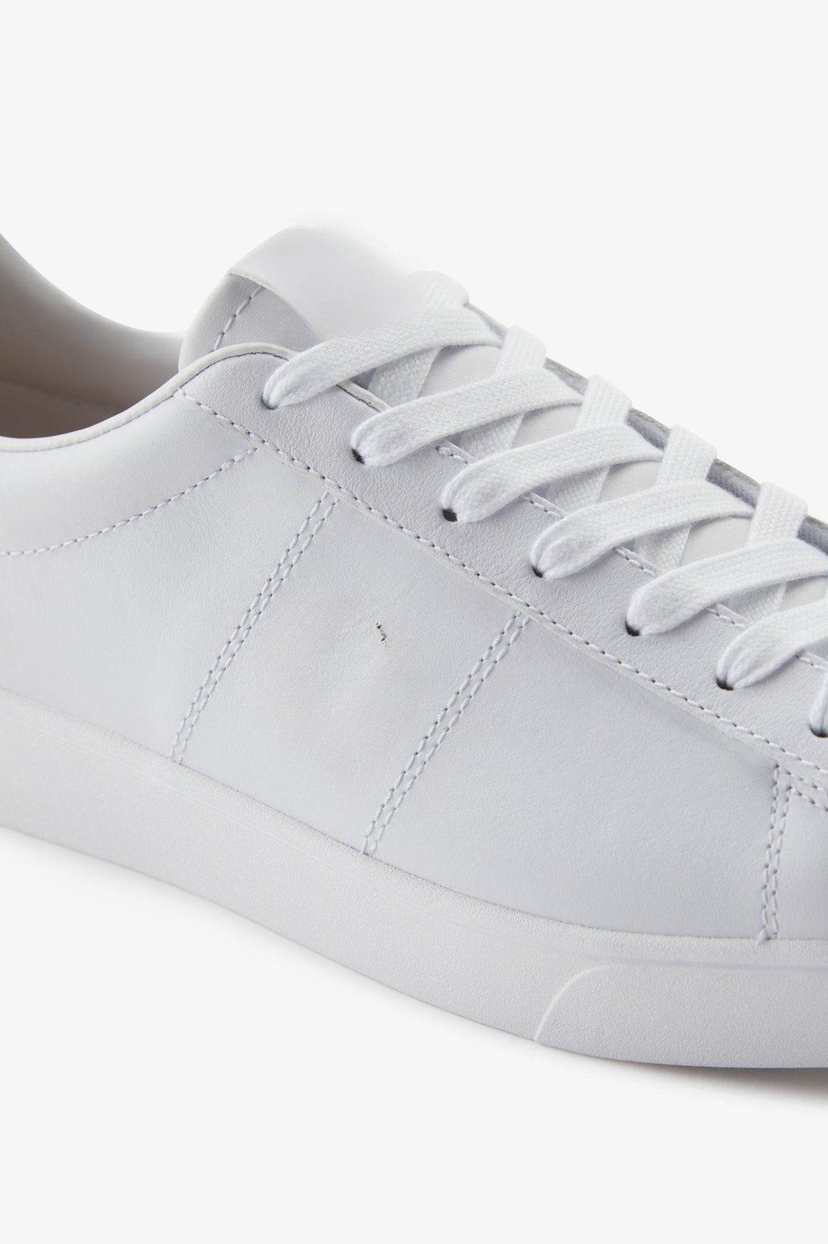 Court Leather Sneaker - White