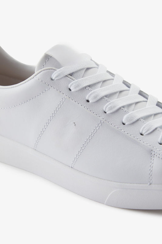 Court Leather Sneaker - White