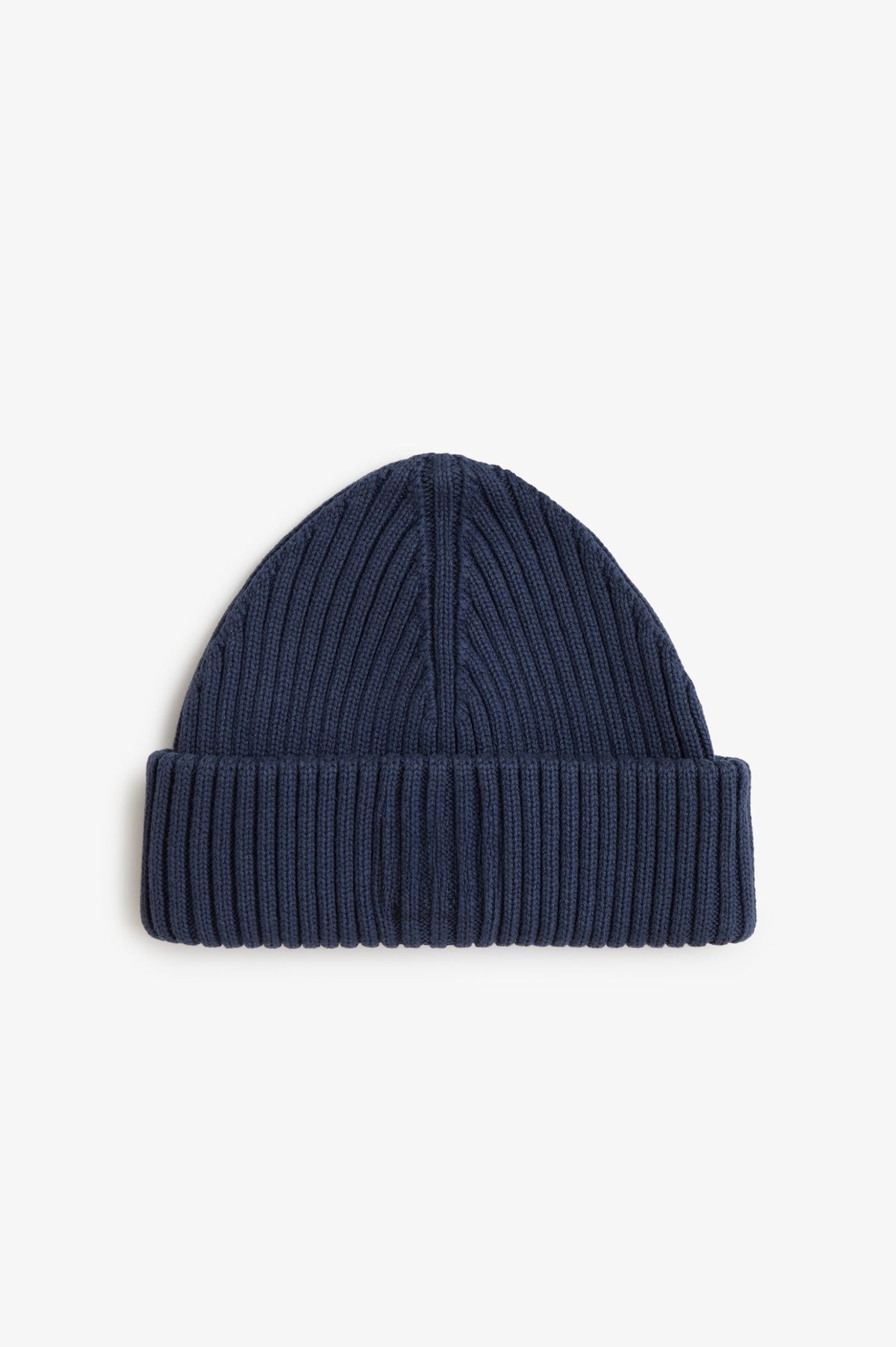 Utility Rib Cotton Beanie - Dark Airforce
