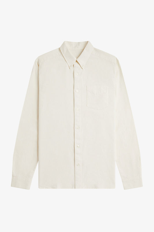 Button-Down Oxford Shirt - Ecru