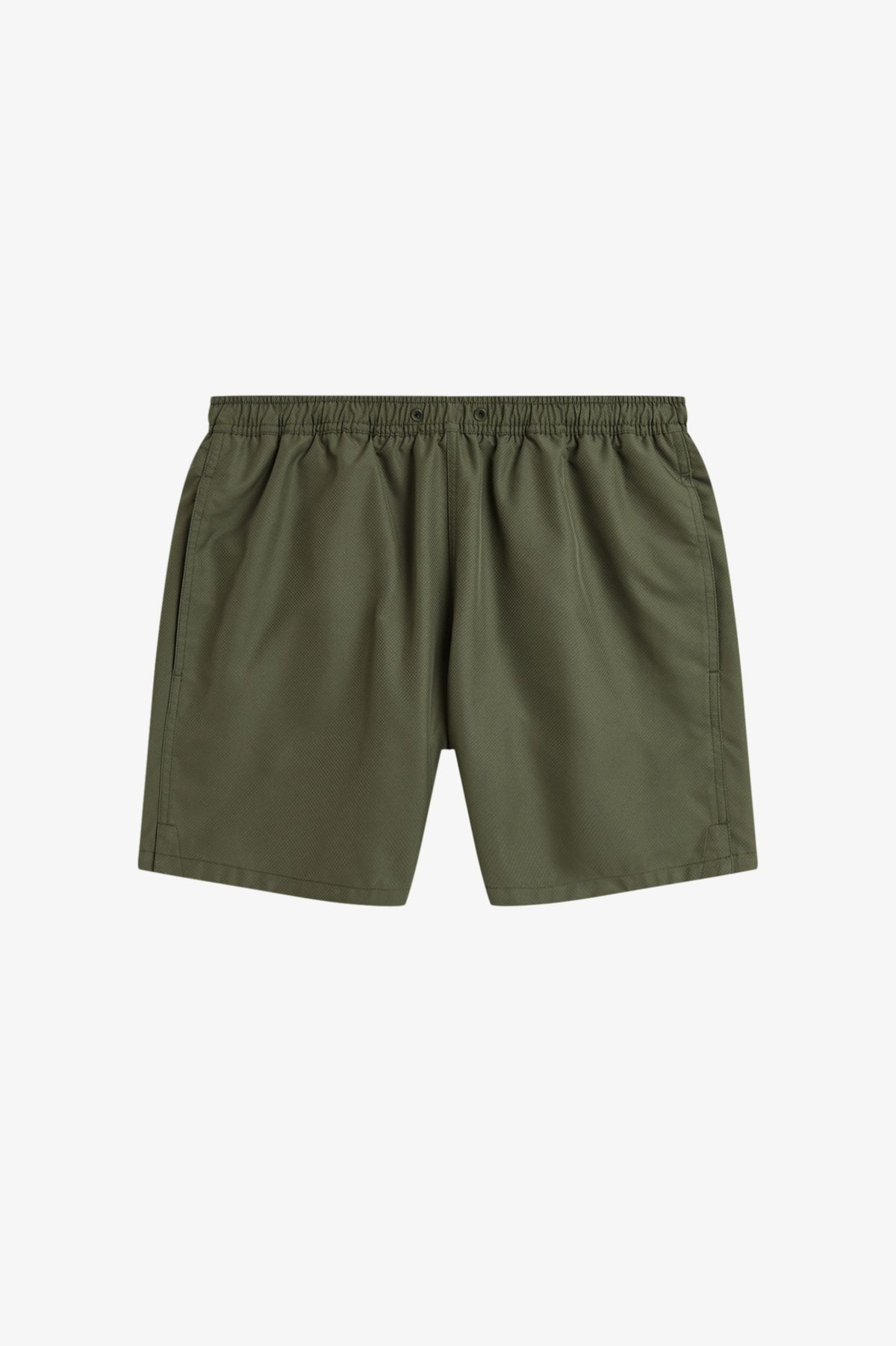 Textured Swim Shorts - Forest Green