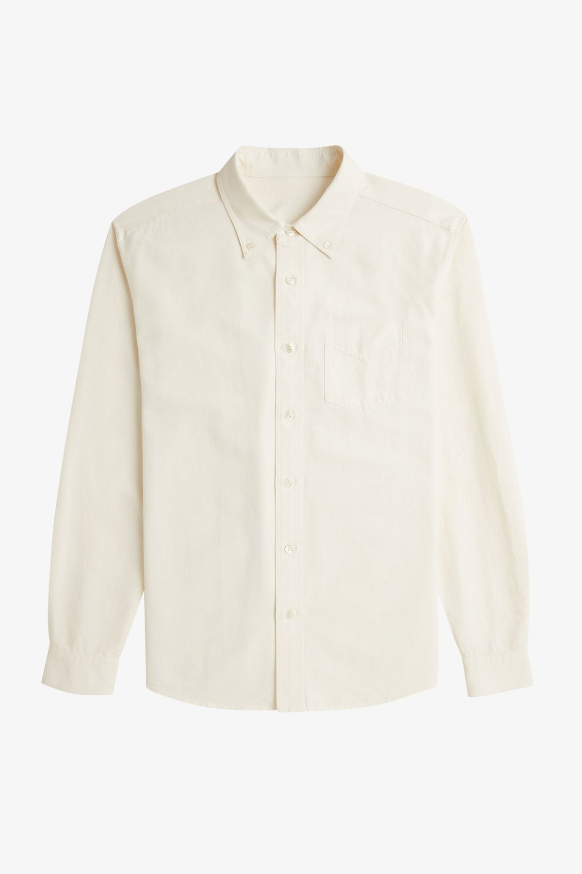 Heavyweight Oxford Shirt - Ecru