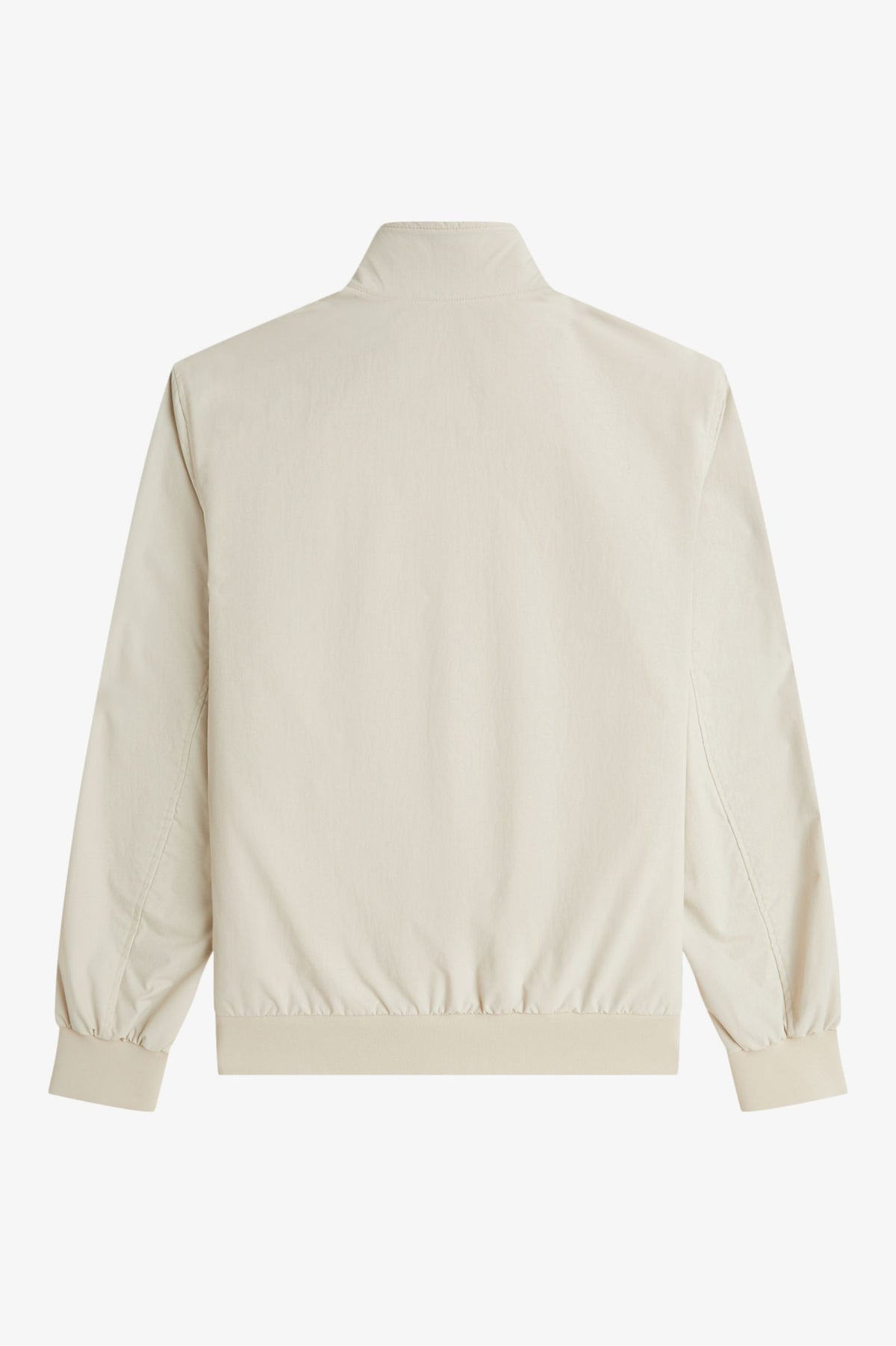Lined Funnel Collar Jacket - Oatmeal