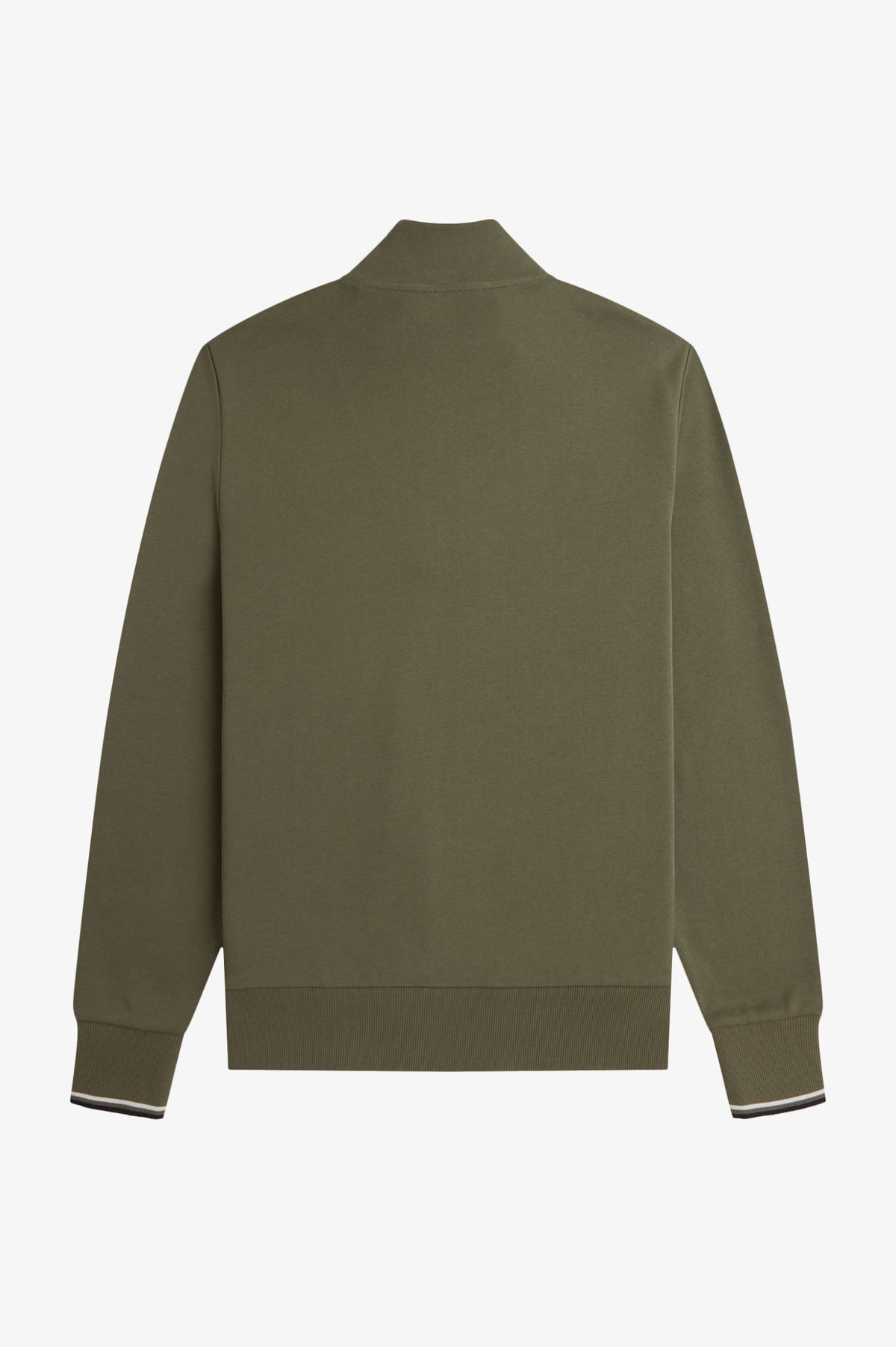Cotton Half-Zip Sweat - Forest Green / Slate / Navy