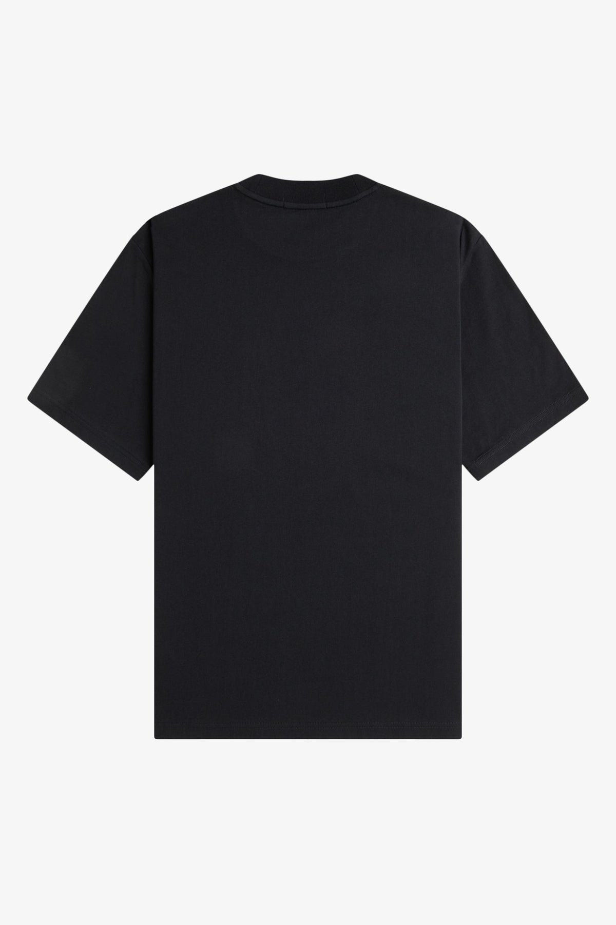 Relaxed Black Jersey Tee - Black