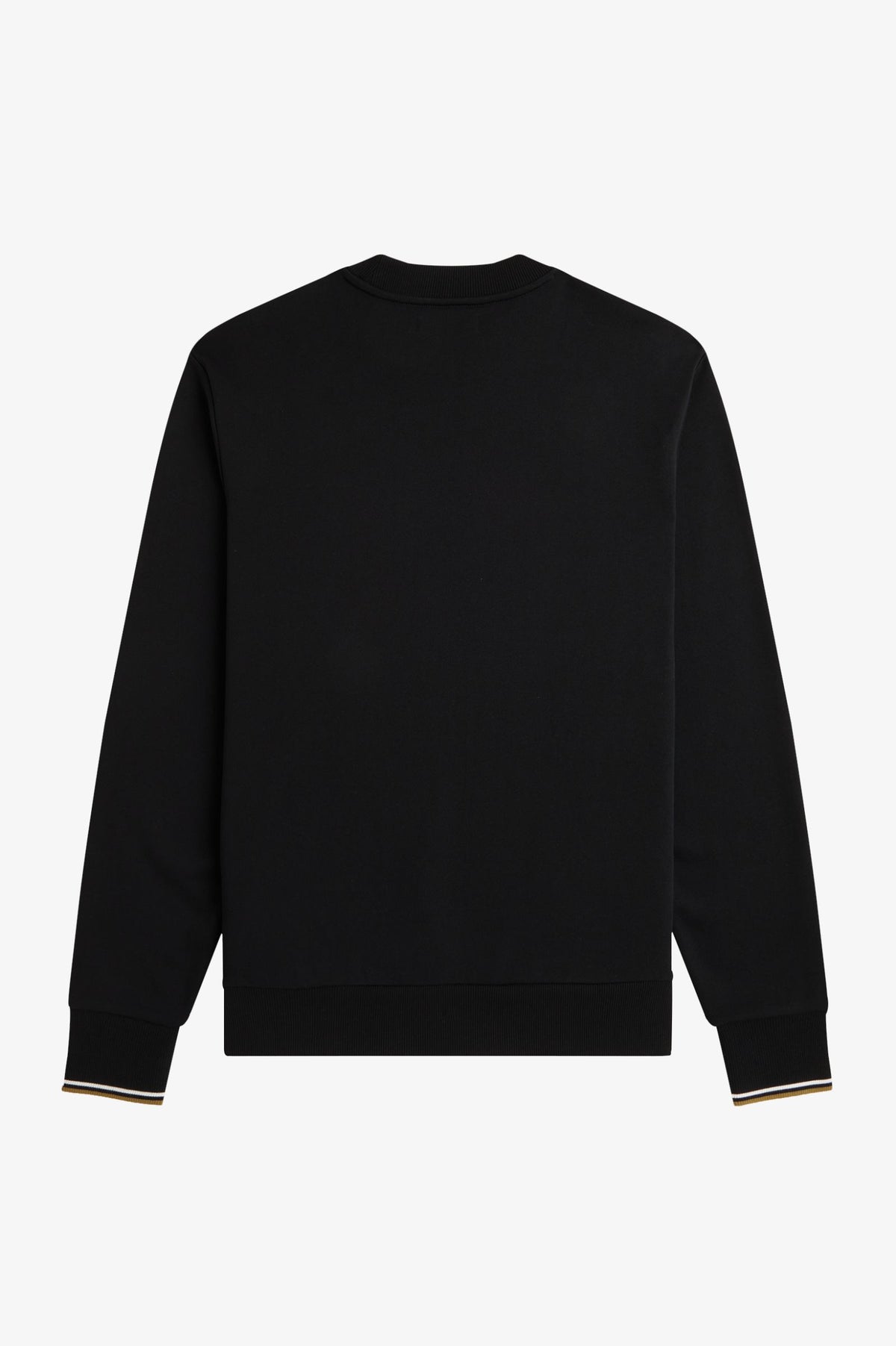 Loopback Crew Sweatshirt - Black / Snow White / Bronze