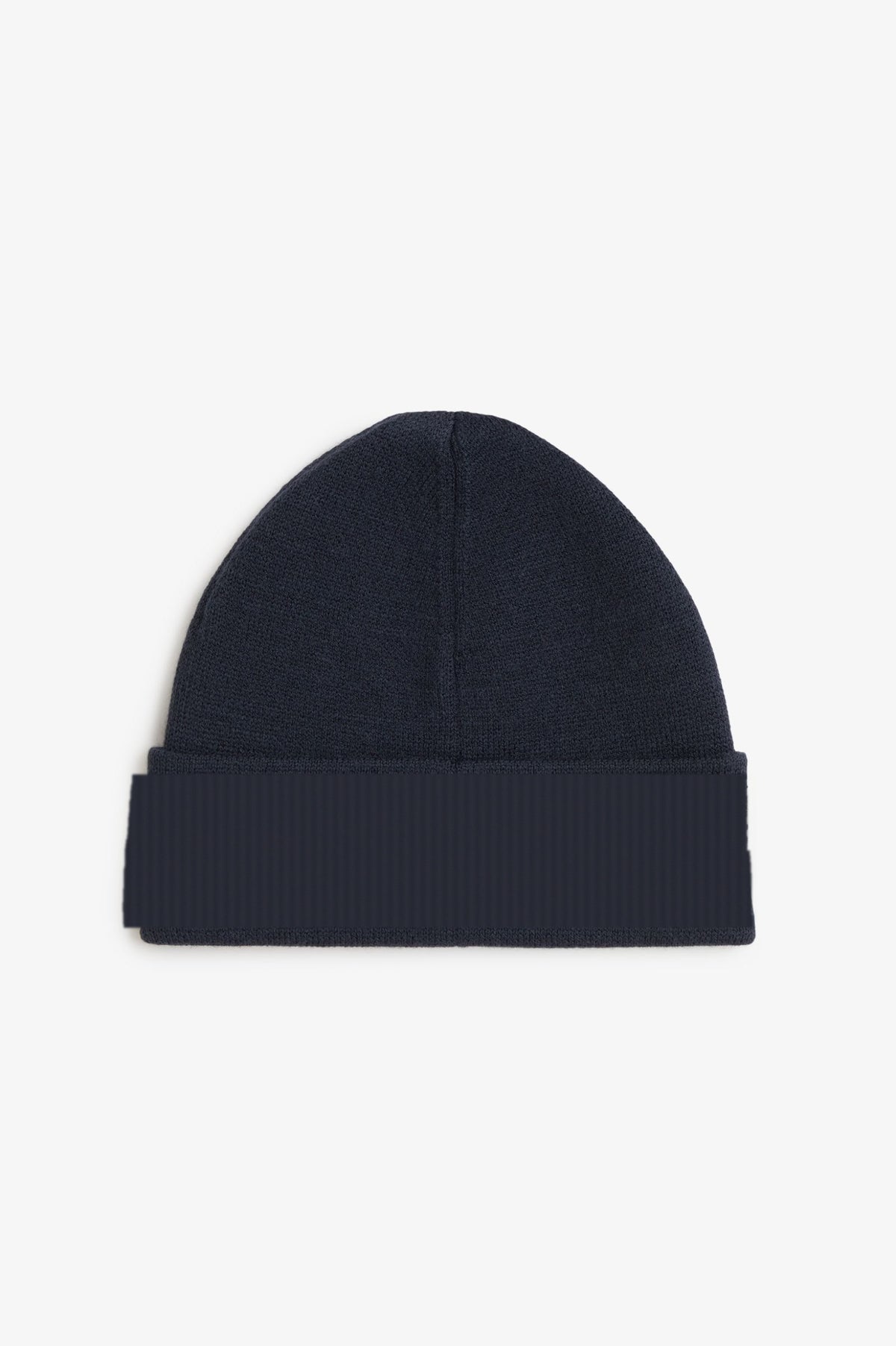 Jacquard Cuff Beanie - Navy