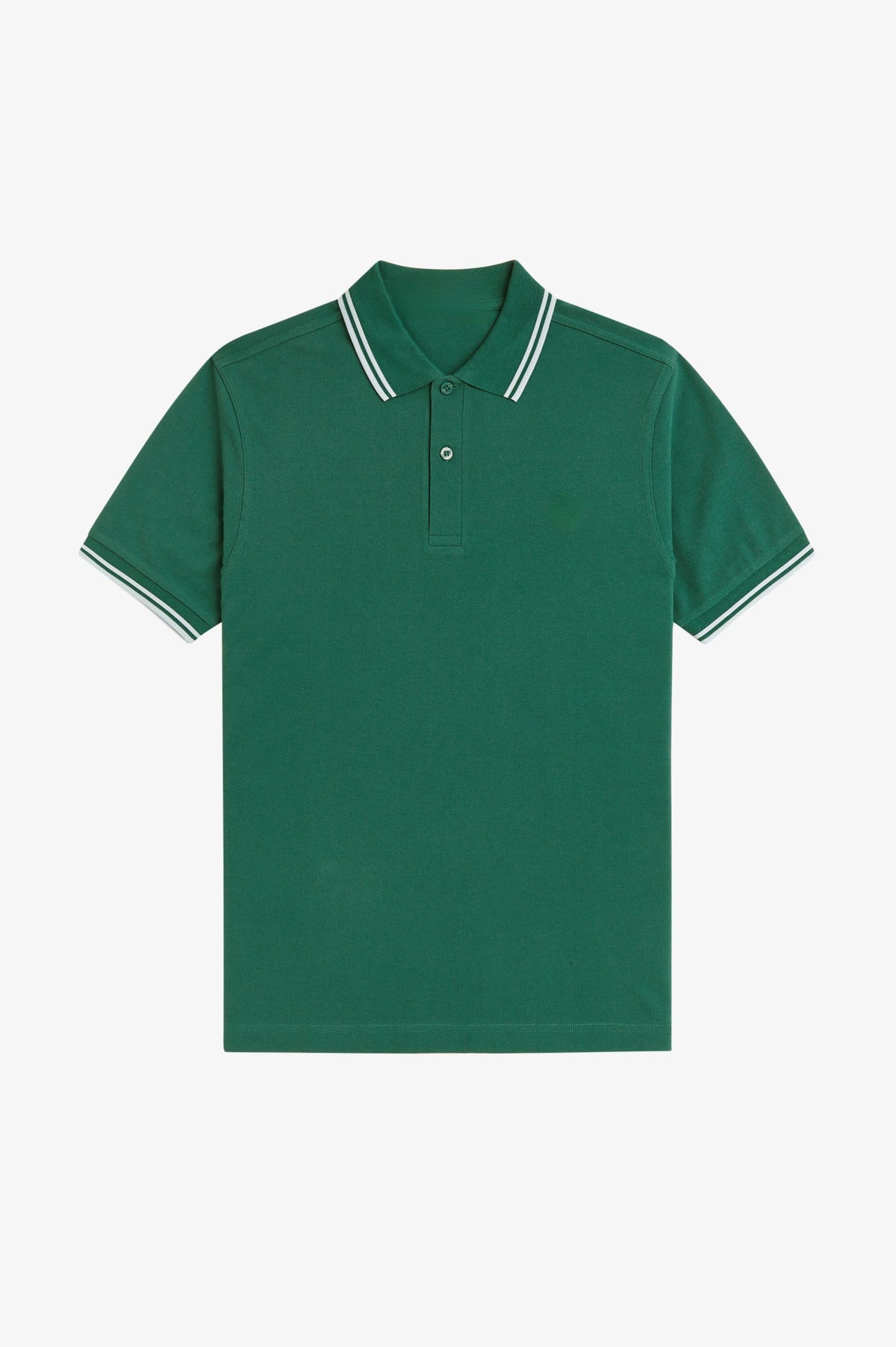 Contrast Collar Polo Shirt A100 - Sport Green / Light Ice / Light Ice