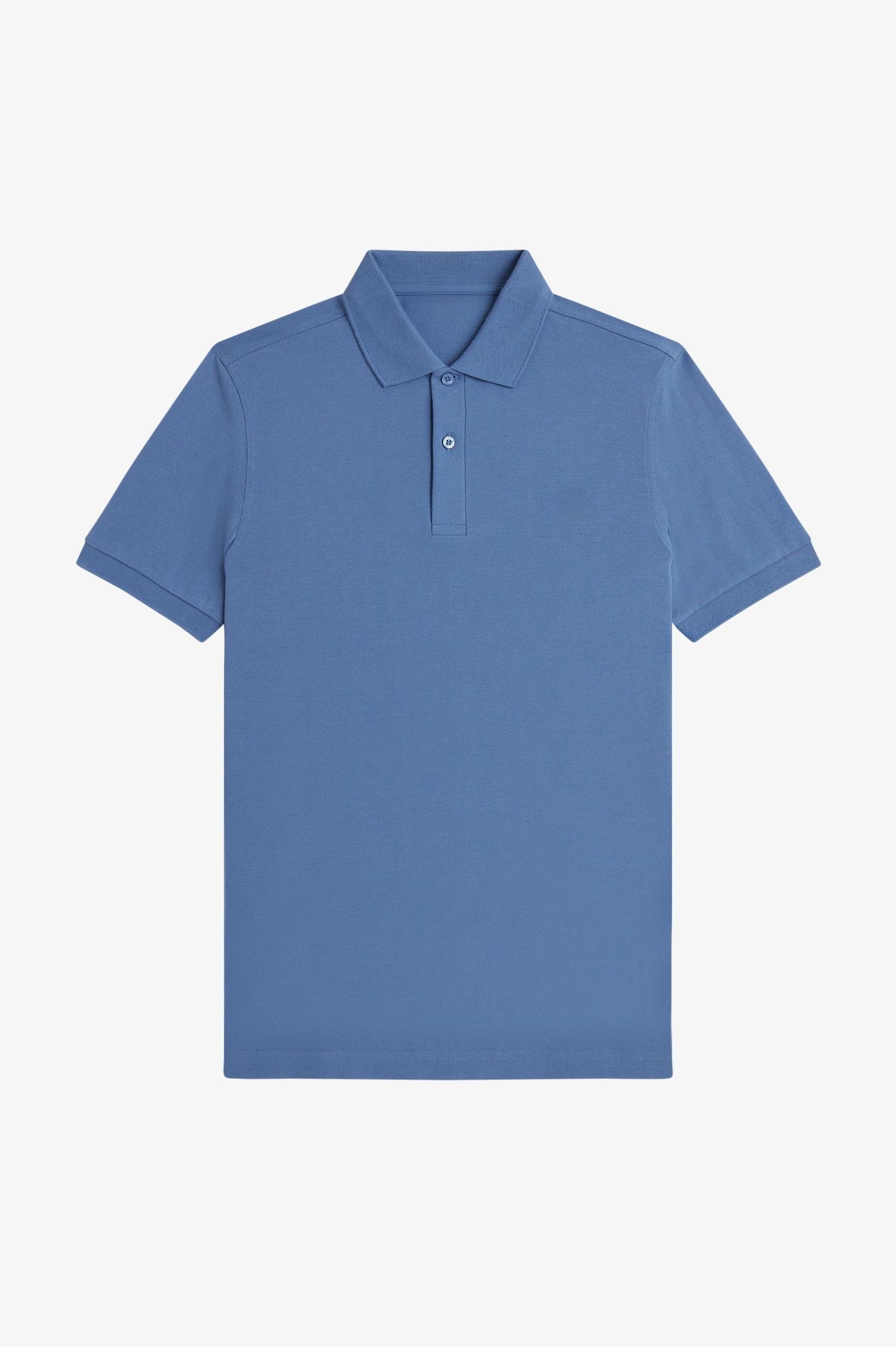 Contrast Trim Polo Shirt C100 - Ace Blue / Tennis Blue