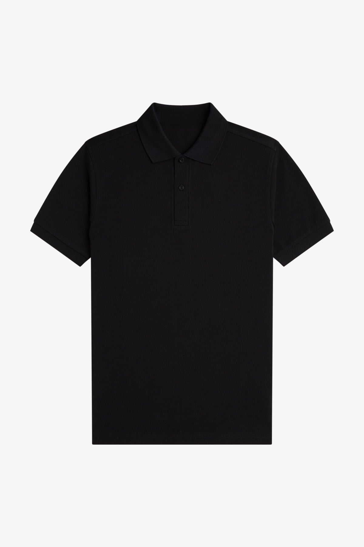 Contrast Trim Polo Shirt C100 - Black / Bronze