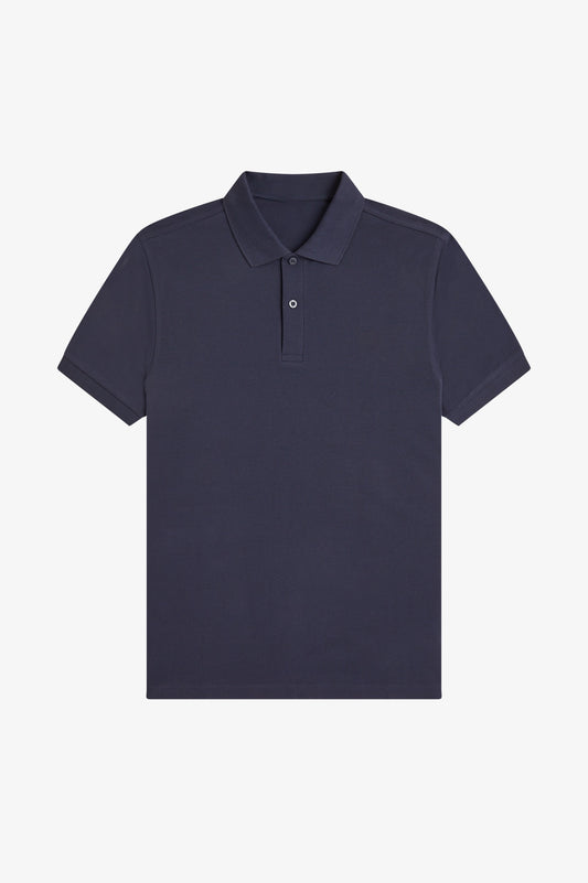 Contrast Trim Polo Shirt C100 - Dark Airforce / Seagrass