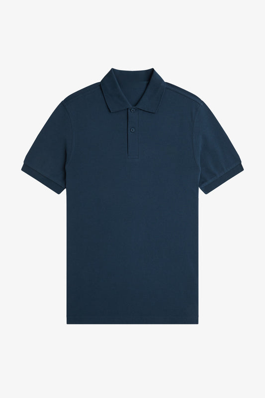 Contrast Trim Polo Shirt C100 - Mod Blue / Slate