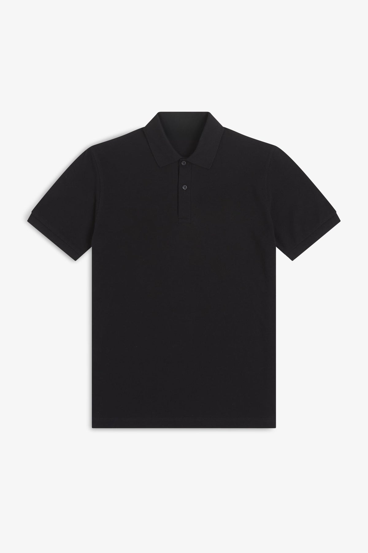 Made in England Contrast Collar Polo Shirt B200 - Black / Champagne