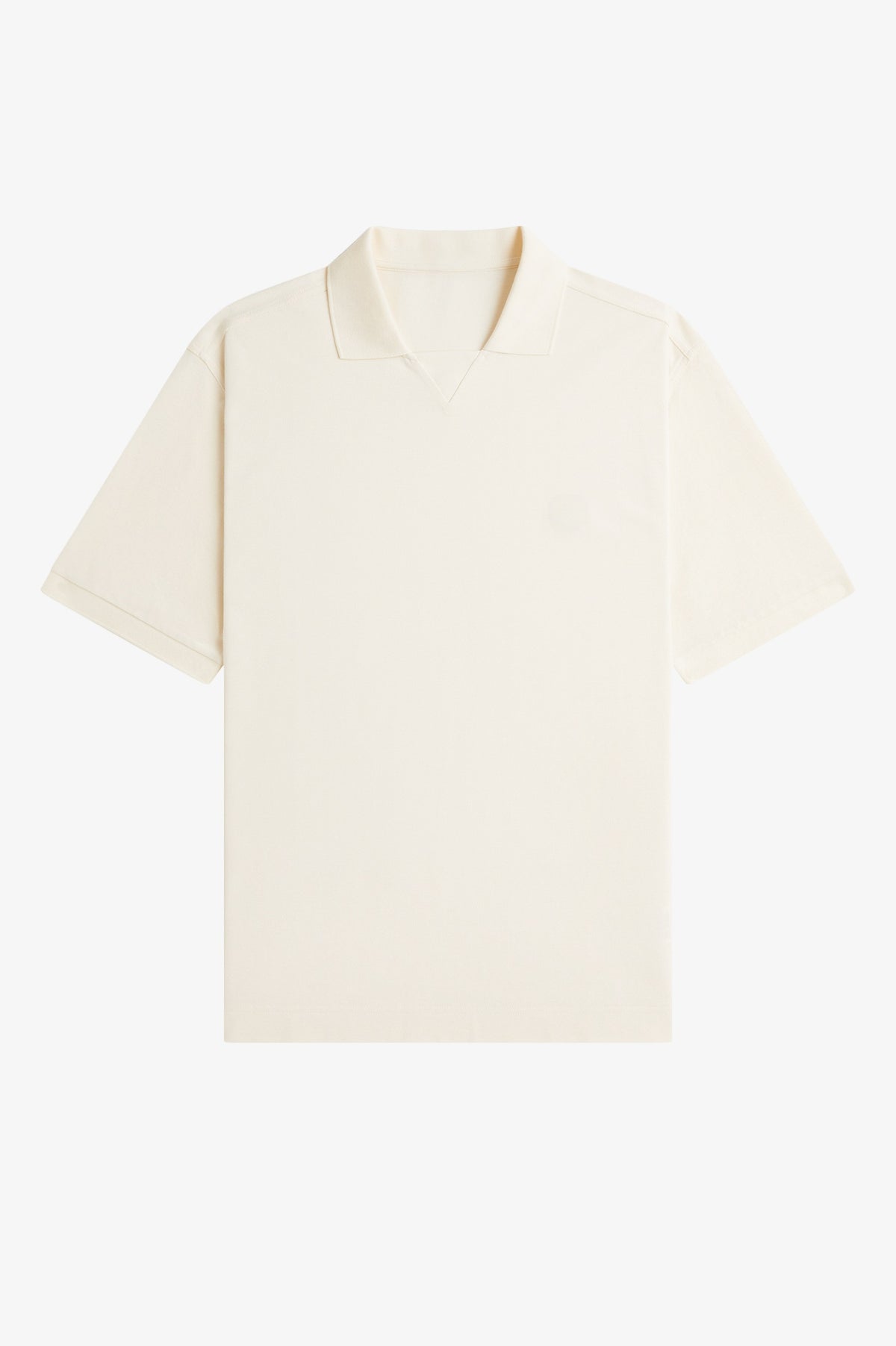 Pullover Polo Shirt - Ecru
